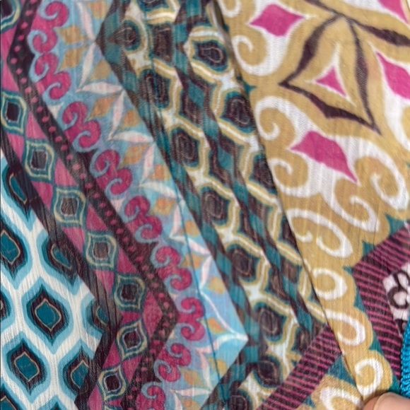 BECCA by Rebecca Virtue Multicolor Geometric Swim Coverup - Picture 5 of 5